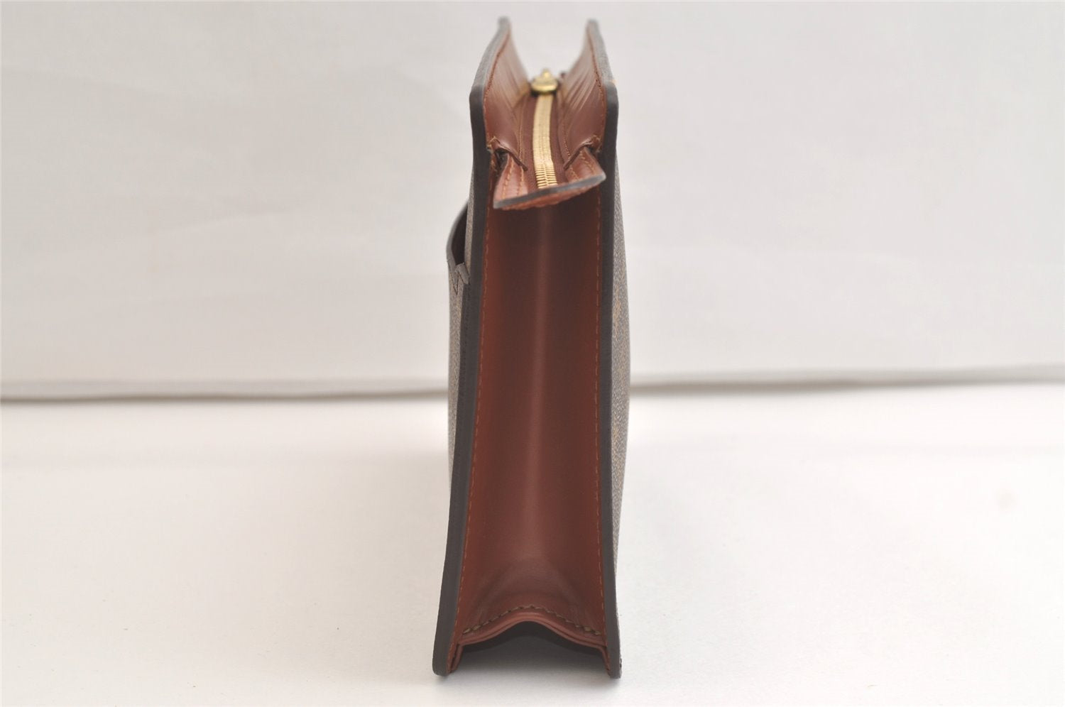 Authentic Louis Vuitton Monogram Pochette Homme Clutch Hand Bag M51795 LV 4048K