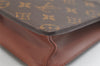 Authentic Louis Vuitton Monogram Pochette Homme Clutch Hand Bag M51795 LV 4048K