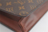 Authentic Louis Vuitton Monogram Pochette Homme Clutch Hand Bag M51795 LV 4048K