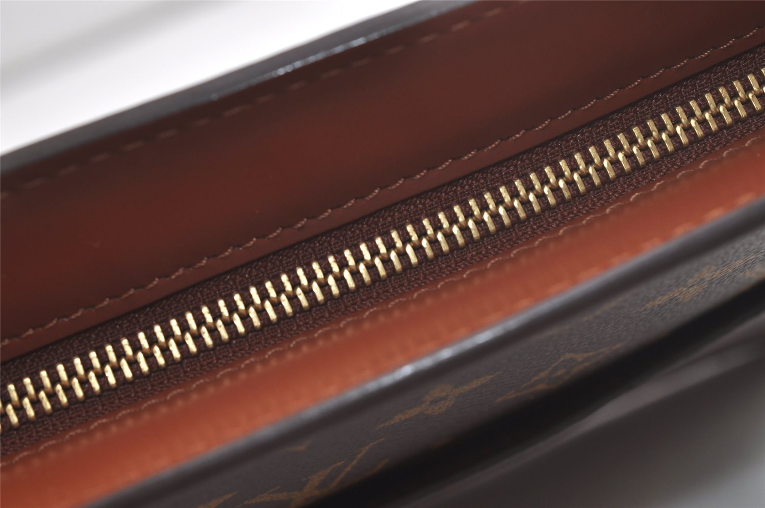 Authentic Louis Vuitton Monogram Pochette Homme Clutch Hand Bag M51795 LV 4048K