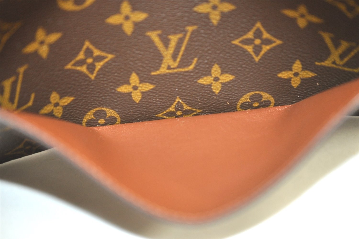 Authentic Louis Vuitton Monogram Pochette Homme Clutch Hand Bag M51795 LV 4048K