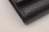 Auth GUCCI GG Marmont Double G 6 Hooks Key Case Leather 456118 Black Box 4049J