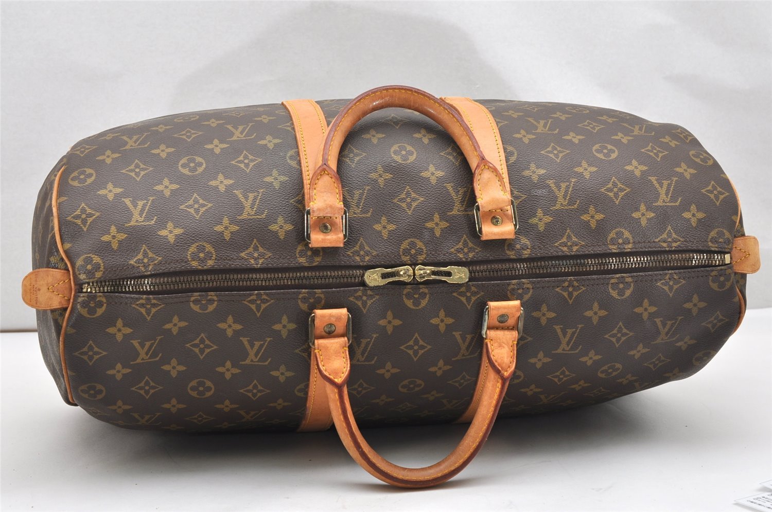 Authentic Louis Vuitton Monogram Keepall 50 Travel Boston Bag M41426 LV 4049K