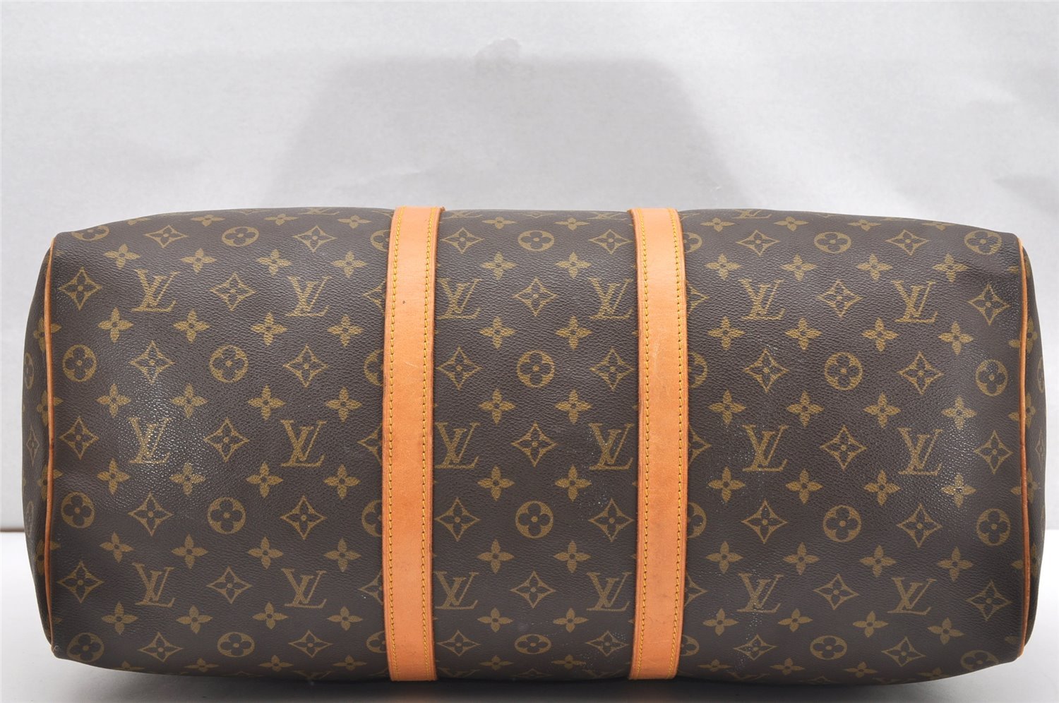 Authentic Louis Vuitton Monogram Keepall 50 Travel Boston Bag M41426 LV 4049K