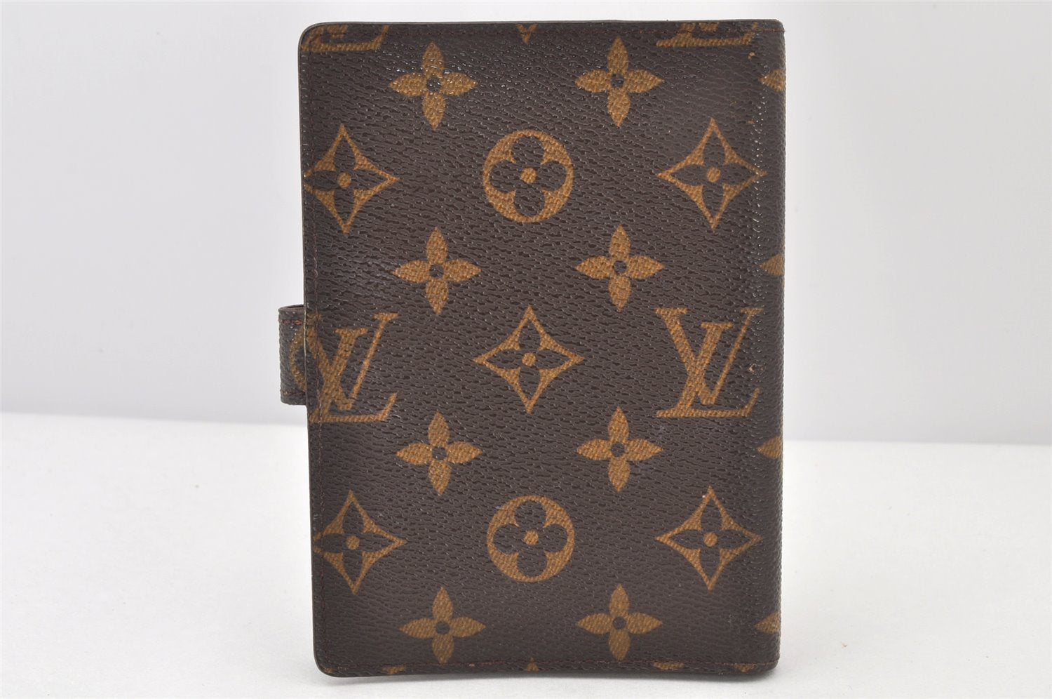 Authentic Louis Vuitton Monogram Agenda PM Notebook Cover R20005 LV 4050K