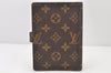 Authentic Louis Vuitton Monogram Agenda PM Notebook Cover R20005 LV 4050K