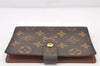 Authentic Louis Vuitton Monogram Agenda PM Notebook Cover R20005 LV 4050K