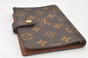 Authentic Louis Vuitton Monogram Agenda PM Notebook Cover R20005 LV 4050K