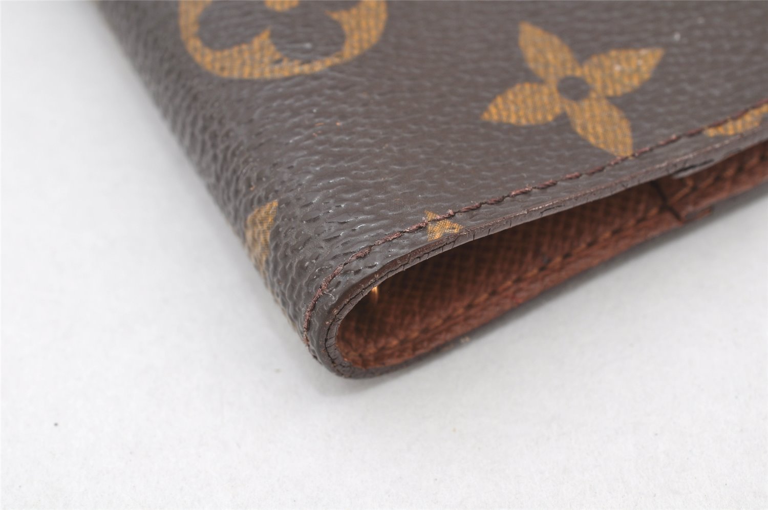 Authentic Louis Vuitton Monogram Agenda PM Notebook Cover R20005 LV 4050K