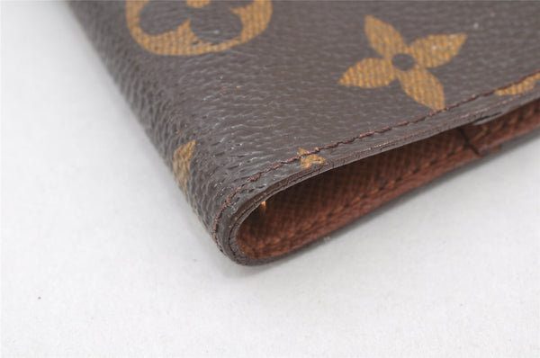 Authentic Louis Vuitton Monogram Agenda PM Notebook Cover R20005 LV 4050K