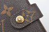 Authentic Louis Vuitton Monogram Agenda PM Notebook Cover R20005 LV 4050K