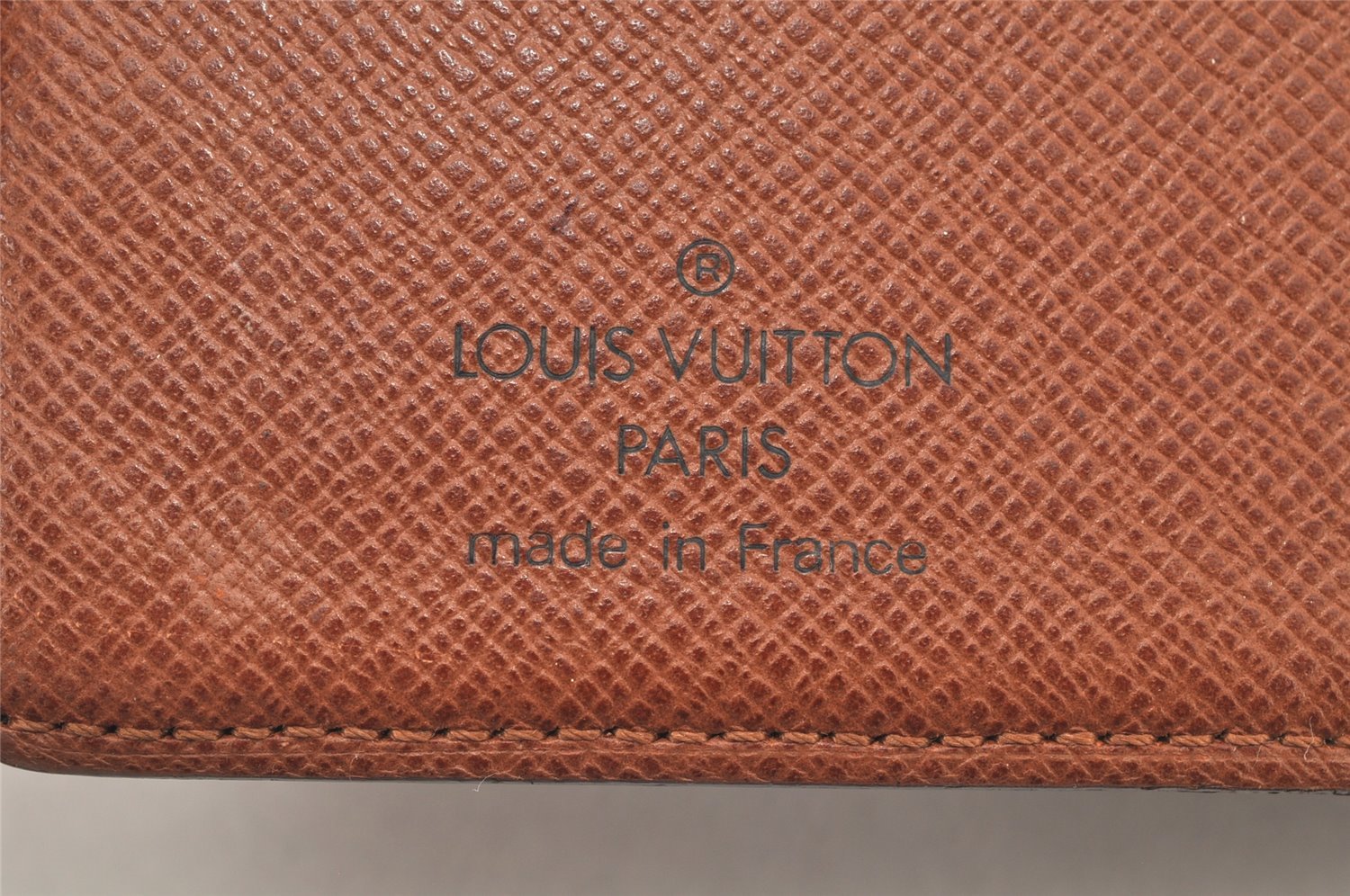 Authentic Louis Vuitton Monogram Agenda PM Notebook Cover R20005 LV 4050K