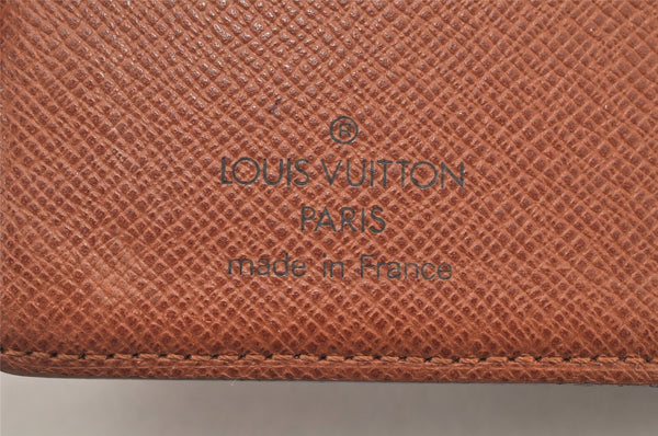 Authentic Louis Vuitton Monogram Agenda PM Notebook Cover R20005 LV 4050K