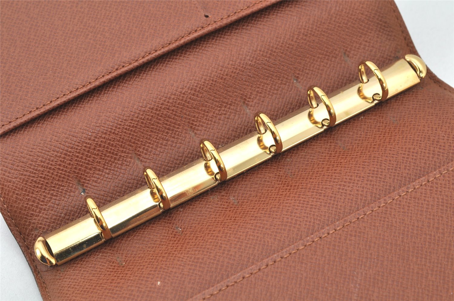 Authentic Louis Vuitton Monogram Agenda PM Notebook Cover R20005 LV 4050K