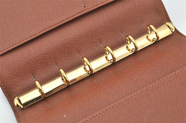 Authentic Louis Vuitton Monogram Agenda PM Notebook Cover R20005 LV 4050K