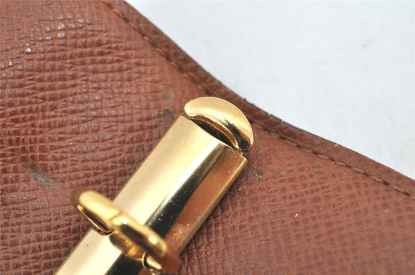 Authentic Louis Vuitton Monogram Agenda PM Notebook Cover R20005 LV 4050K