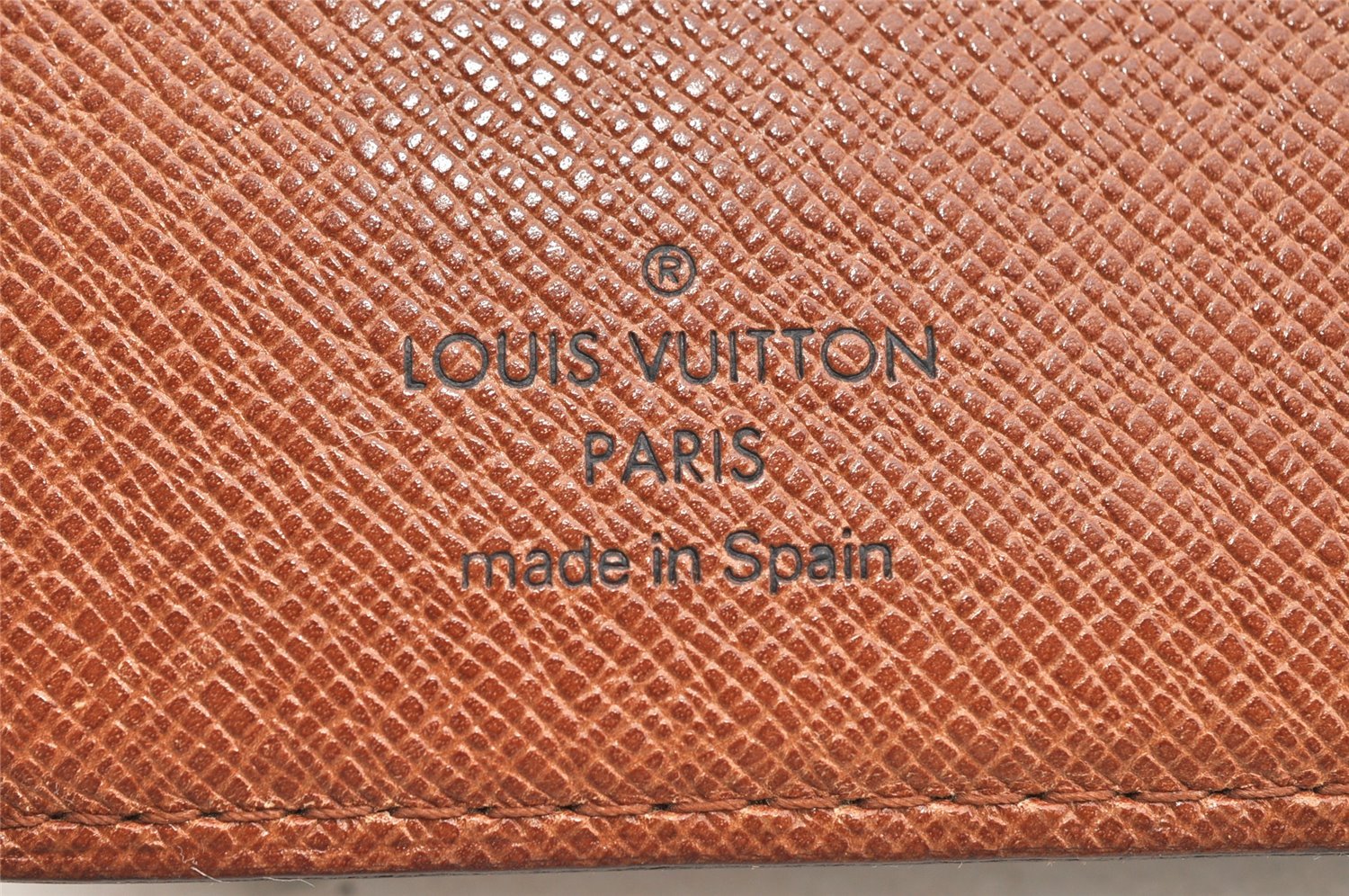 Authentic Louis Vuitton Monogram Agenda PM Notebook Cover R20005 LV 4051I