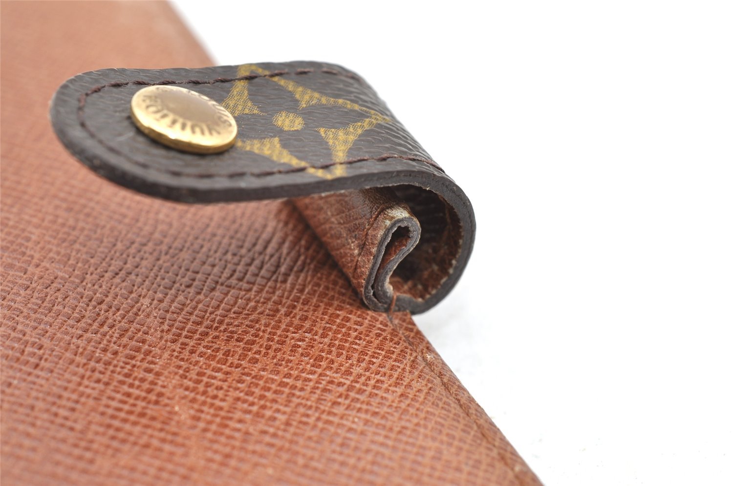 Authentic Louis Vuitton Monogram Agenda PM Notebook Cover R20005 LV 4051I