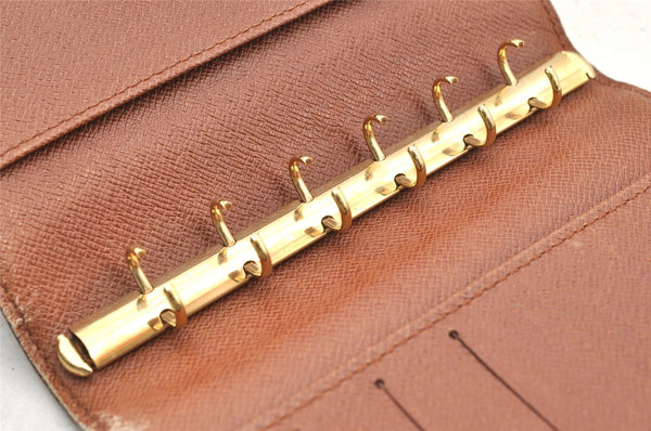 Authentic Louis Vuitton Monogram Agenda PM Notebook Cover R20005 LV 4051I