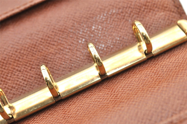 Authentic Louis Vuitton Monogram Agenda PM Notebook Cover R20005 LV 4051I