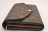 Authentic Louis Vuitton Monogram Portefeuille Sarah Purse Wallet M60531 LV 4051J