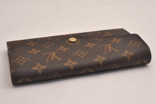 Authentic Louis Vuitton Monogram Portefeuille Sarah Purse Wallet M60531 LV 4051J