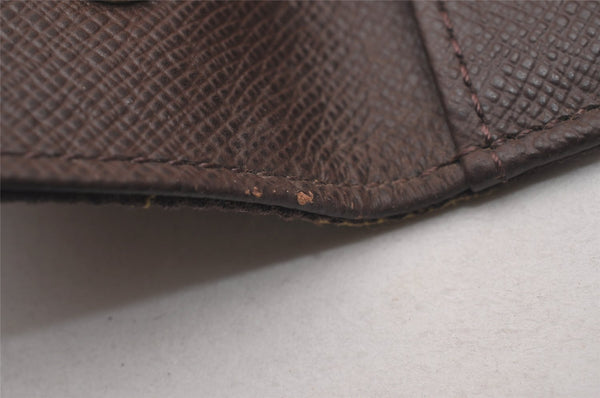 Authentic Louis Vuitton Monogram Mini Lin Multicles 4 Hooks Key Case Brown 4052I