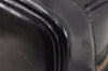 Authentic GUCCI Vintage Bamboo Shoulder Bag Purse Enamel Black Junk 4053K