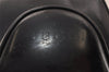 Authentic GUCCI Vintage Bamboo Shoulder Bag Purse Enamel Black Junk 4053K