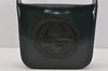 Authentic GUCCI Vintage Shoulder Hand Bag Purse Leather Green Junk 4054J