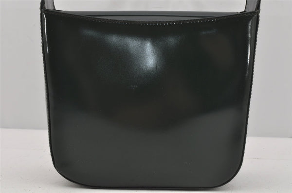 Authentic GUCCI Vintage Shoulder Hand Bag Purse Leather Green Junk 4054J