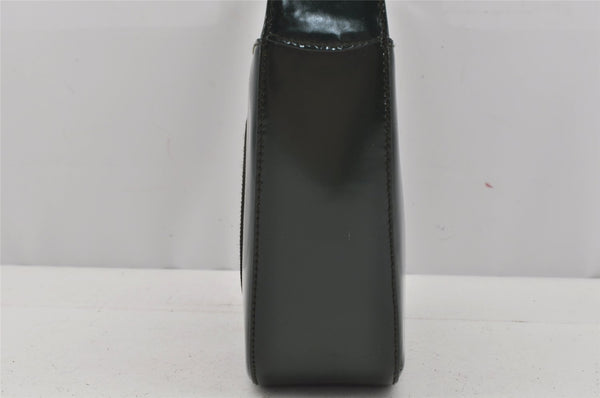 Authentic GUCCI Vintage Shoulder Hand Bag Purse Leather Green Junk 4054J