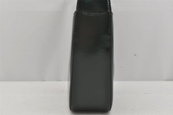 Authentic GUCCI Vintage Shoulder Hand Bag Purse Leather Green Junk 4054J