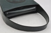 Authentic GUCCI Vintage Shoulder Hand Bag Purse Leather Green Junk 4054J