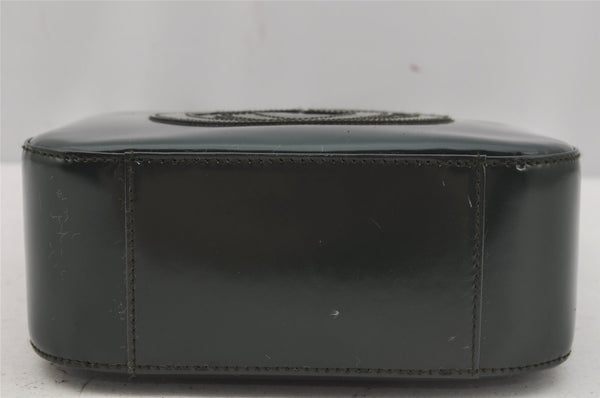 Authentic GUCCI Vintage Shoulder Hand Bag Purse Leather Green Junk 4054J