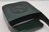 Authentic GUCCI Vintage Shoulder Hand Bag Purse Leather Green Junk 4054J
