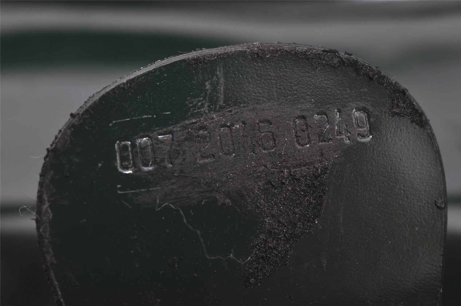 Authentic GUCCI Vintage Shoulder Hand Bag Purse Leather Green Junk 4054J