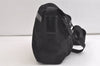 Authentic PRADA Nylon Tessuto Leather Shoulder Cross Body Bag Purse Black 4054K