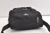 Authentic PRADA Nylon Tessuto Leather Shoulder Cross Body Bag Purse Black 4054K