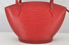Auth Louis Vuitton Epi Saint Jacques Shopping Shoulder Bag Red M52267 LV 4055K