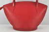 Auth Louis Vuitton Epi Saint Jacques Shopping Shoulder Bag Red M52267 LV 4055K