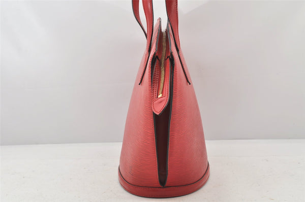 Auth Louis Vuitton Epi Saint Jacques Shopping Shoulder Bag Red M52267 LV 4055K