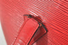 Auth Louis Vuitton Epi Saint Jacques Shopping Shoulder Bag Red M52267 LV 4055K