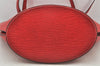 Auth Louis Vuitton Epi Saint Jacques Shopping Shoulder Bag Red M52267 LV 4055K