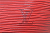 Auth Louis Vuitton Epi Saint Jacques Shopping Shoulder Bag Red M52267 LV 4055K