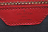 Auth Louis Vuitton Epi Saint Jacques Shopping Shoulder Bag Red M52267 LV 4055K