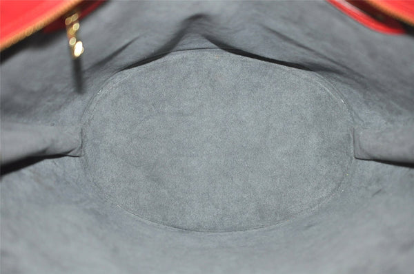 Auth Louis Vuitton Epi Saint Jacques Shopping Shoulder Bag Red M52267 LV 4055K