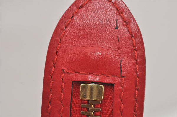Auth Louis Vuitton Epi Saint Jacques Shopping Shoulder Bag Red M52267 LV 4055K