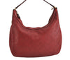 Authentic GUCCI Guccissima Charmy GG Leather Shoulder Bag 231819 Red 4058J
