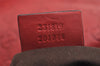 Authentic GUCCI Guccissima Charmy GG Leather Shoulder Bag 231819 Red 4058J